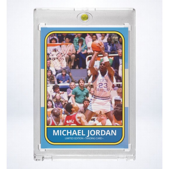 Other - Michael Jordan Custom Holographic Art Card North Carolina 1986 Design 3 of 20